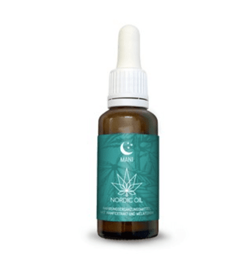 CBD Mani Drops + Melatonin (75mg CBD) Produktbild